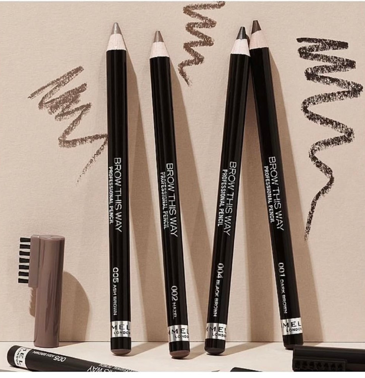 مداد ابرو ریمل اصل،مداد ابرو رنگ قهوه